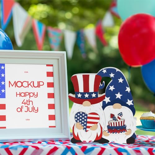 4th-of-July-Decorations-for-Home-DECSPAS-Patriotic-Red-White-and-Blue-Summer-Decor-Fourth-of-July-Independence-Day-Double-Sided-Wooden-Tiered-Tray-Summer-Decorations-for-Tabletop-Mantel-Shelf 4th of July Decorations for Home DECSPAS Patriotic Red White and Blue Summer Decor Fourth of July Independence Day Double Sided Wooden Tiered Tray Summer Decorations for Tabletop Mantel Shelf