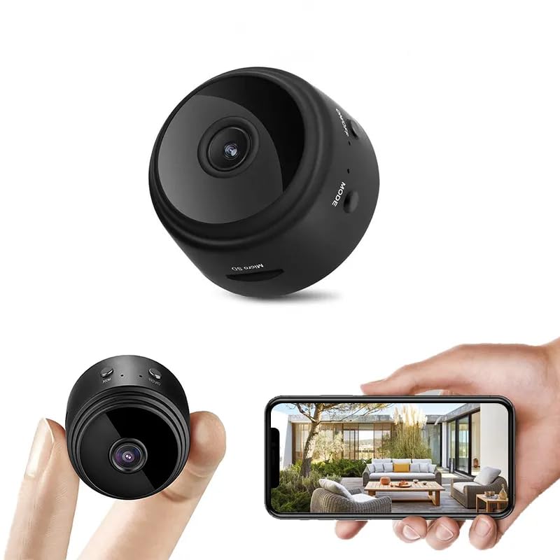 OSS WiFi Spy Camera for Home Outdoor, High HD Picture Quality Spy Magnet Mini Camera, Live Stream Night Vision IP Wireless 1080P Audio Video Hidden Indoor Camera for Home Offices Security (B0D49NH652) Amazon Price History, Amazon Price Tracker
