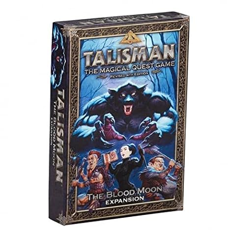 Pegasus Spiele , Talisman: The Blood Moon Expansion , Board Game , Ages 13+ , 2-6 Players , 90 Minutes Playing Time