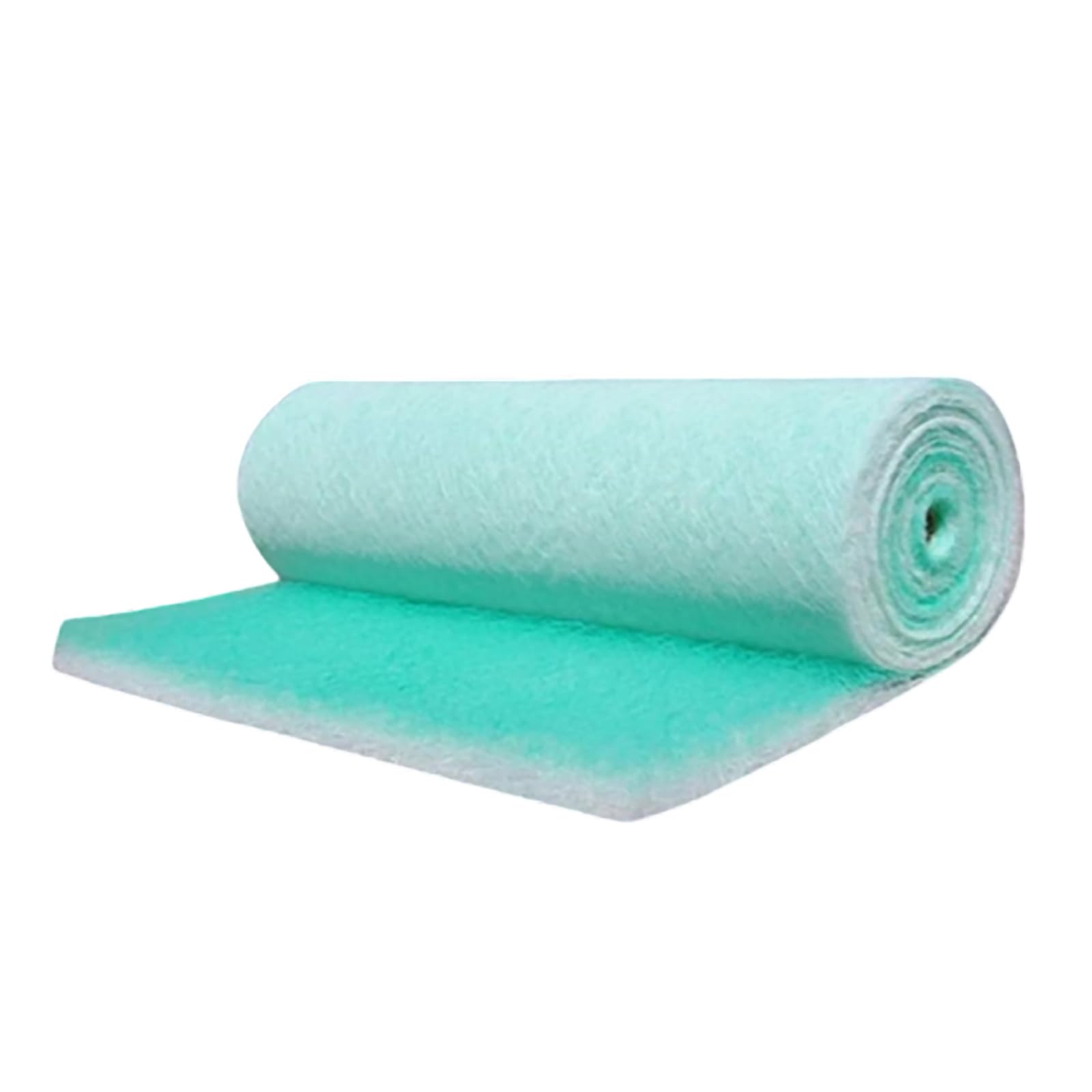 DRISSA Paint Booth Filters,Paint Shop Car Spray Atomize,Green Fibreglass Filter Roll,Paint Shop Car Spray Booth Air Filter Material Extraction Panel(Size:2.46x65.6ft(0.75x20m),Color:Thickness: 60mm)