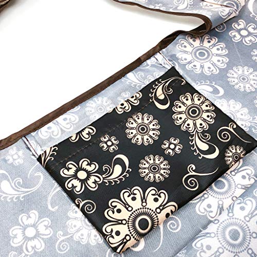 Image of allydrew Large Foldable Tote Nylon Reusable Grocery Bag