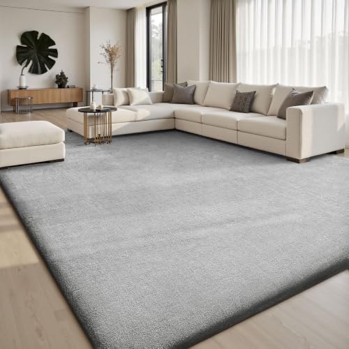 Sour Lemon Teppich Wohnzimmer 240x300, Kinderzimmer Mädchen Junge Schlafzimmer Grau, Kurzfloriger Weicher Wohnzimmerteppich, Flauschig, Waschbar