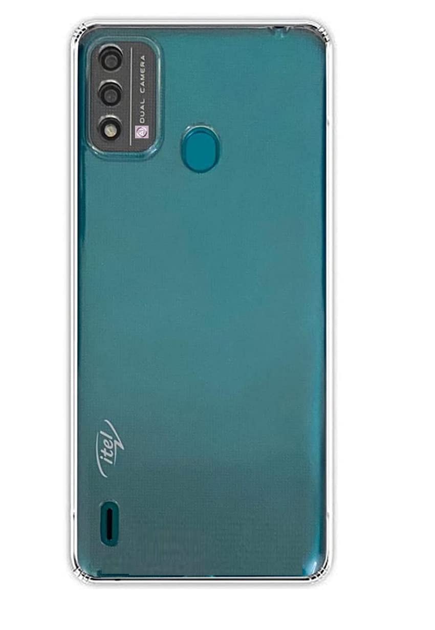 COVERBLACK Rubber Silicone Back Cover for Itel Vision 2S - Transparent (B09YVQ6BFR) Amazon Price History, Amazon Price Tracker