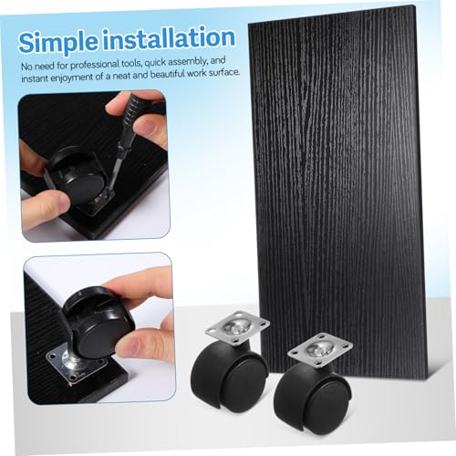 Support tour ordinateur mobile avec roues freinables socle stable ventilé PC