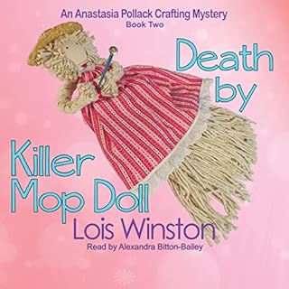 Death by Killer Mop Doll Audiolibro Por Lois Winston arte de portada