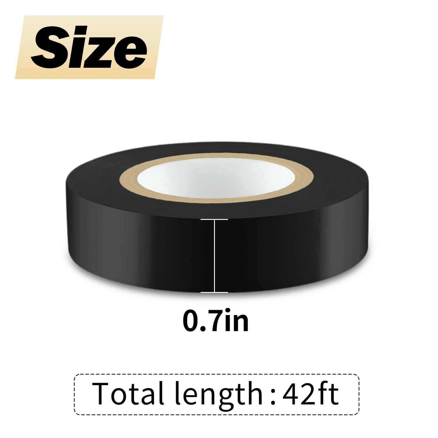 Duccinp Black Electrical Tape - Image 2