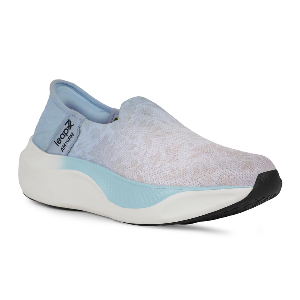 Leap7x EAZYGO-5L Sports Non Lacing Walking Shoes for Women with EVA Sole | Suitable for Running, Gym, Outdoor & Jogging | Mesh Outsole | Memory Foam Insole | Stylish, Comfortable & Durable-image-18