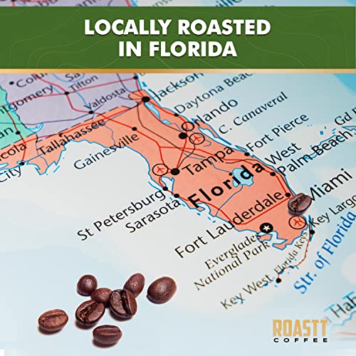 Organic Coconut Coffee Pods For Keurig K Cup Compatible Brewers, Organic Medium Roast Caffeinated Coconut Coffee Pods, Brew Hot Or Over Ice, Compatible With K-Cups And Keurig Brewing Machines Pack Of 12 Coconut Coffee Pods #TOP5