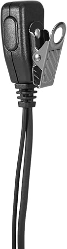 Miniatura 8 de Auricular de radio bidireccional, 2 unidades de 400-470 MHz Mini Walkie Talkie transceptor de radio de 2 vías y auricular con alimentación USB, para