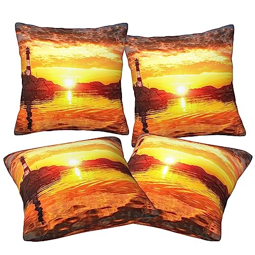 Housse de coussin phare de mer lavable et résistante pour voiture - 3