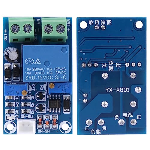 Image of 12V Battery Low Voltage Cut Off Automatic Switch, LED Indicator, Adjustable Potentiometer, Battery Life