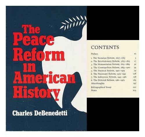 Peace Reform in American History 0253130956 Book Cover