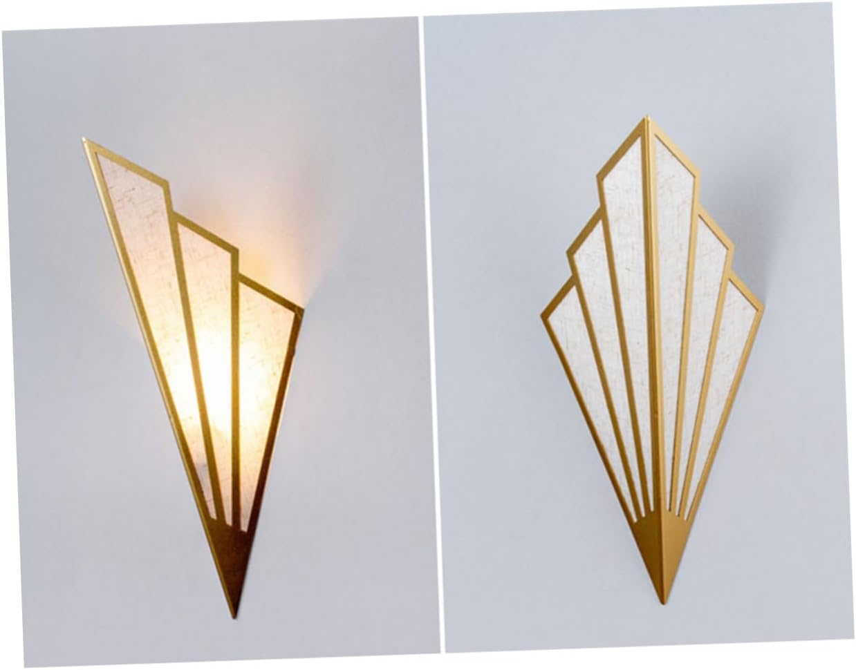 Uonlytech Led Wall Lamp Bedside Pathway Stair Warm Light Easy Install Home Decor