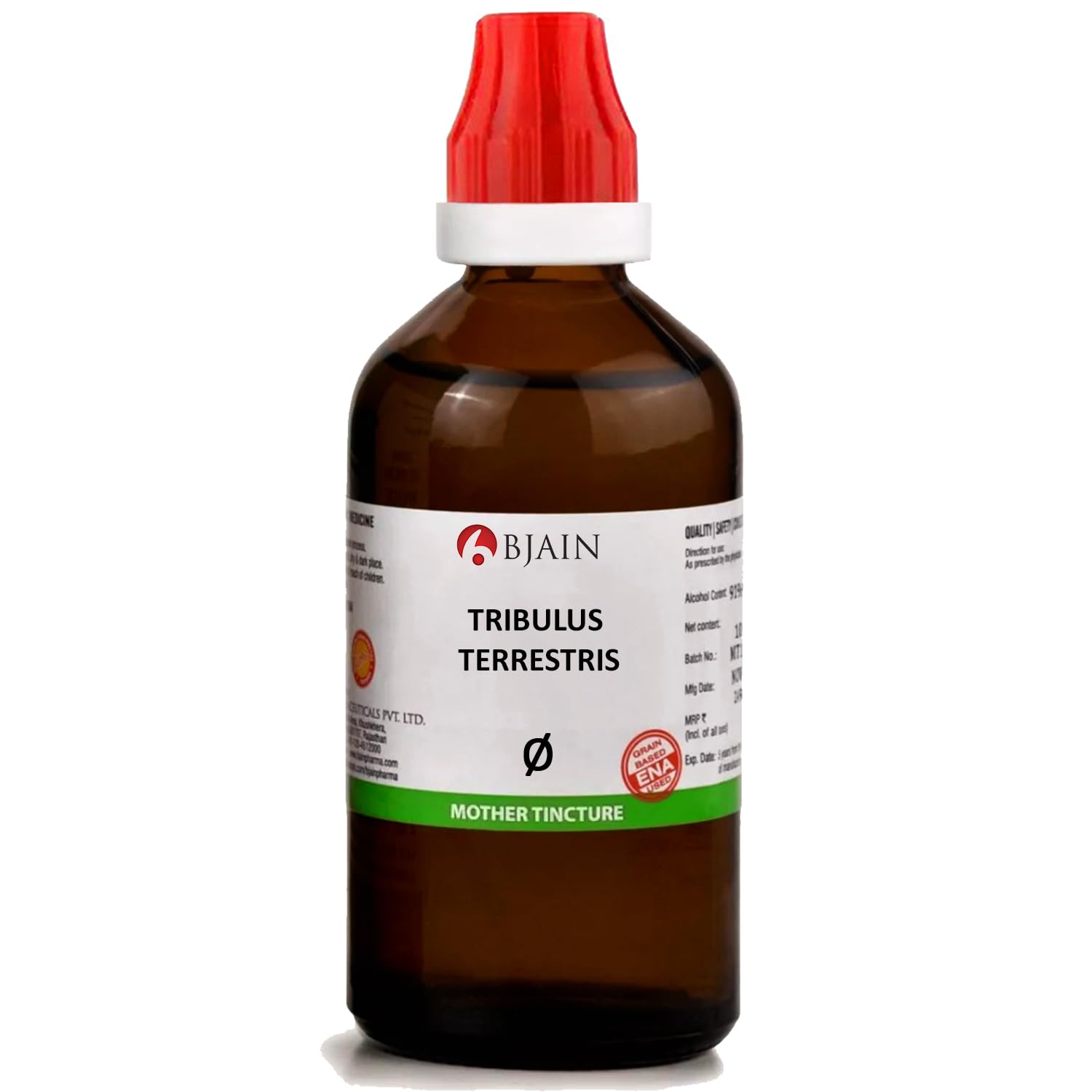 Bjain Tribulus Terrestris Q Mother Tincture, 100ml, Homeopathic