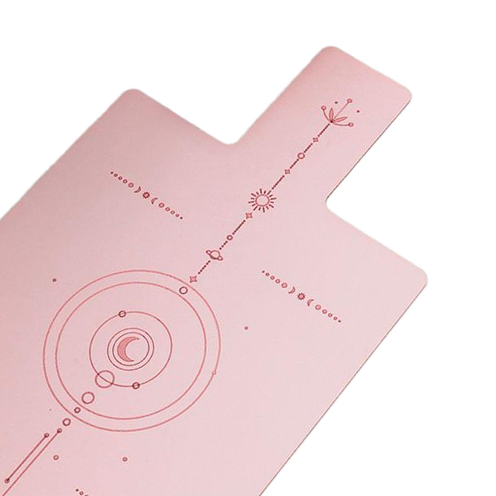 rockible Premium Pilates Reformer Mat - Comfort for Your Workout, Pink