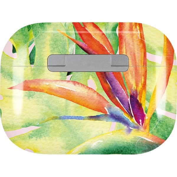 Skinit Decal Audio Skin Compatible with Apple AirPods Pro (2rd Gen, 2022) - Skinit Originally Designed Floral Tropics Design