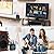 1Mii 2.4GHz Wireless Audio Transmitter Receiver Set for TV, 260Ft/80M Long Range 25ms Low Latency with AUX RCA in/Out,Wireless Audio Adapter for TV PC Powered Speaker Amplifier Soundbar
