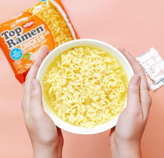 Miniatura 4 de Nissin Top Ramen The Original Chicken Flavor Ramen - Sopa de fideos ramen, 3 onzas (paquete de 48) sin MSG añadido