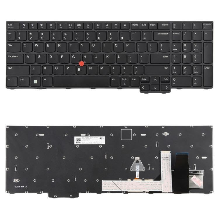 Clavier PC portable Lenovo T16 Gen 1 rétroéclairé idéal pour le télétravail nocturne fluide