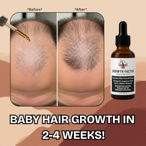 Image of Advanced Hair Growth Serum - Redensyl & Biotin Hair Regrowth Treatment for Hair Fall Control | Thicker & Stronger Hair | Dermatologically Tested | For Men & Women | 30ml