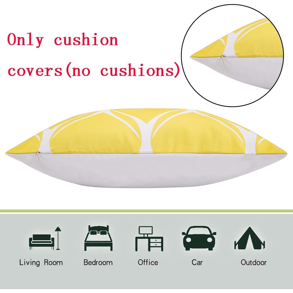 ARVOV Outdoor Waterproof Throw Pillow Covers, Tropical Plants Waterproof Cushion Cover - Image 4