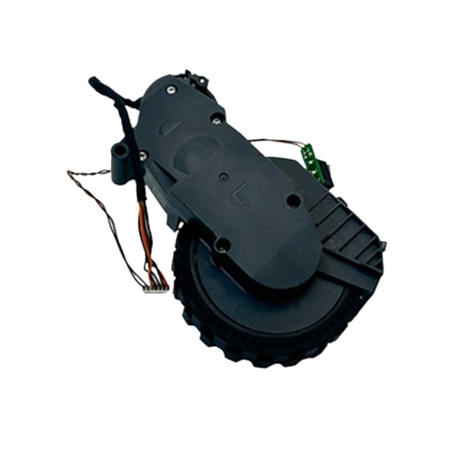 LMRXOFE Robot Vacuum Walking Wheel,Compatible For Roborock,Qrevo Curv Robot Vacuum Cleaner Replament Spare Parts(L)
