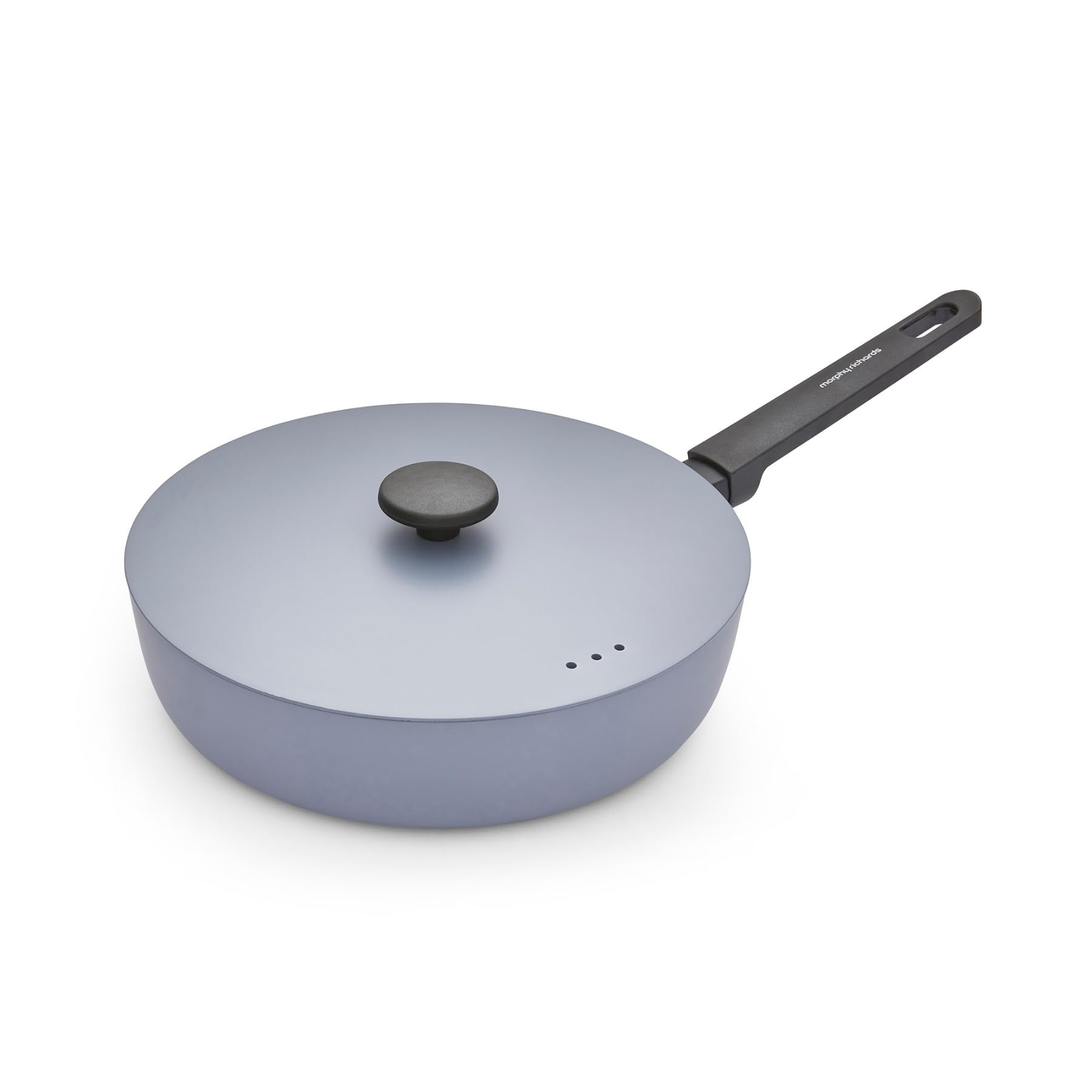 Morphy Richards 28cm Forged Aluminium Saute Pan in Grey | Size: Large