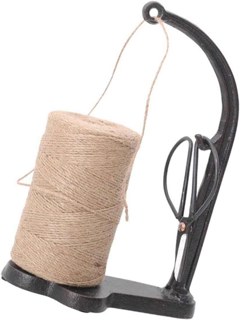 Cabilock Twine Rope Winder Vintage Iron Adornment Retro Vintage Decor for European Style Home