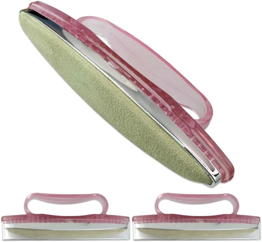 Chamois Nail Buffer 5" with Removable Cover (3pcs)