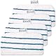 FINEVERNEK 4 Stück Waschbar Mikrofaser -Pad für Black Decker Steam Mop,FSM1500、FSM1600、FSM1610、FSM1620、FSM1630、FSMH162