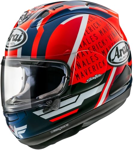 Arai RX-7V Evo Maverick 2023 Casco, rosso/blu, S (55/56)