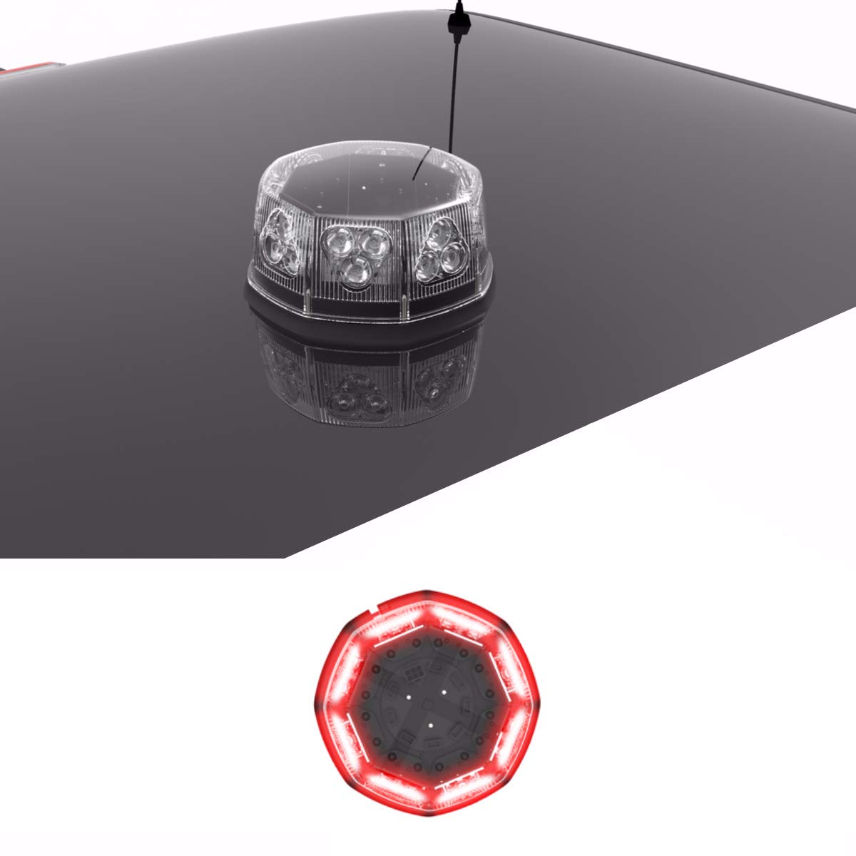 Buy SpeedTech Lights Mini Beacon 6.5" 72 Watts LED Strobe Lights for