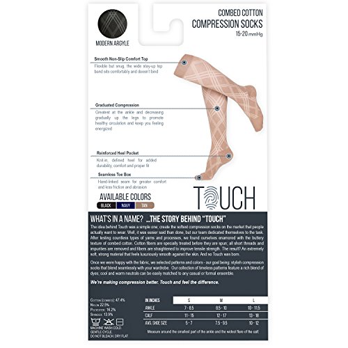 Image of 20-30 mmHg Cotton Socks for Women
