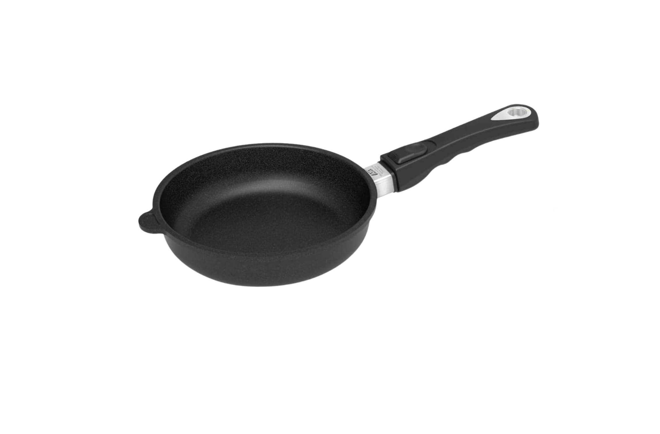 AMT I-520-Z20, poêle en fer 20 cm, antiadhésive, poignée amovible