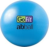 GoFit 20cm Core Ab Ball - with Inflation Tube and Training DVD