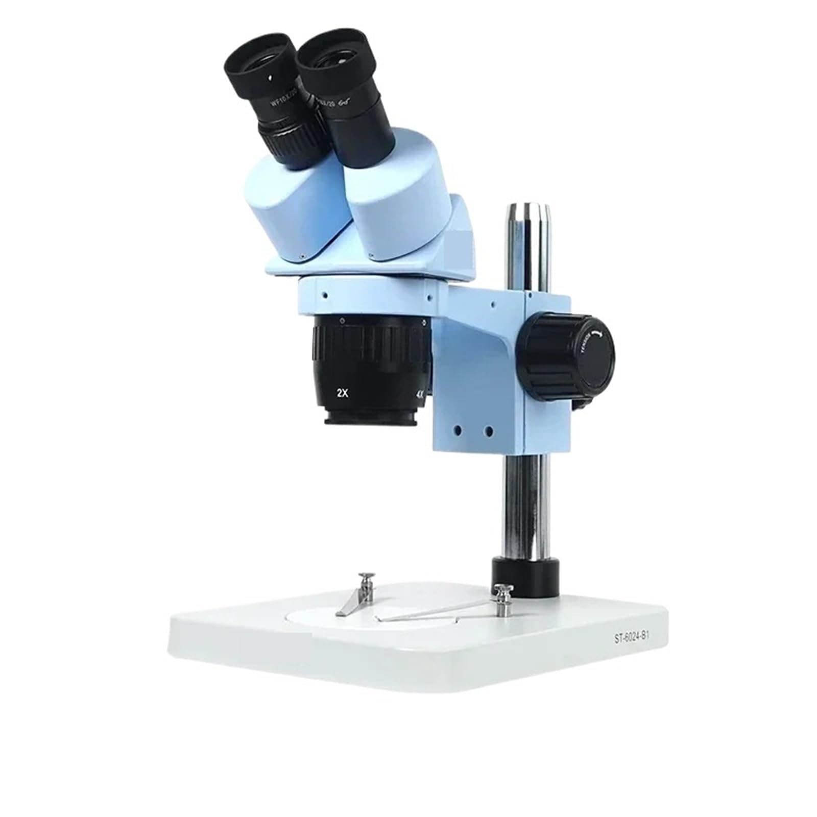 Microscopio, Microscopio estéreo Binocular HD con Zoom Continuo de 0,7 a 4,5X for componentes electrónicos Placas PCB y reparación teléfonos móviles
