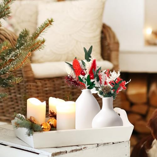 10 Piezas Mini Ramo de Flores Secas Decorativas miniatura 2