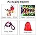 ZNQNDSR Dragon Ribbon Poi with Led, Luminous Dragon Dance Ribbon, Dragon Poi for Chinese Festivals Celebration Dance Parties(Multi-Colored,9.8ft)