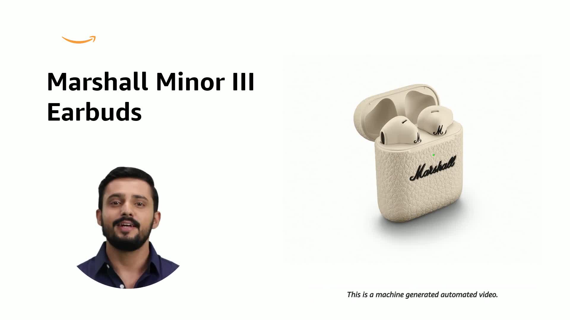 Marshall Minor III Bluetooth Truly Wireless in-Ear Earbuds with