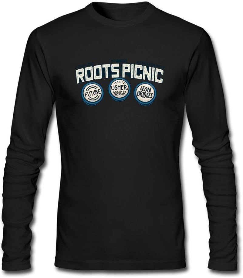 MixicQT Men's Roots Picnic Music Festival 2016 Long Sleeve T-shirts