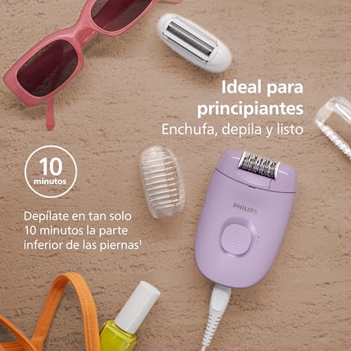 Variante de Philips depiladora Serie 2000 con cable BRE237/00