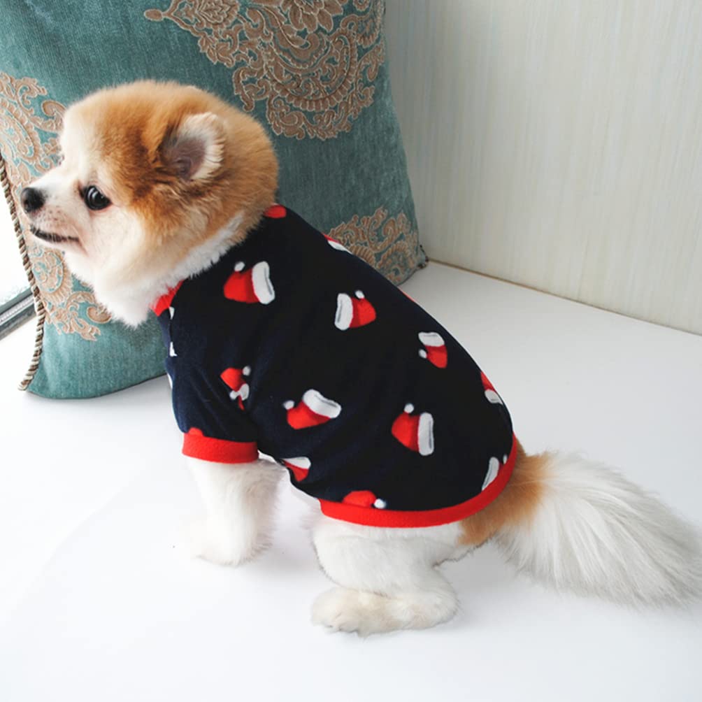 POPETPOP 7pezzi Coutume Autunnale e Invernale per Cani di Abbigliamento per Animali Domestici Vestiti Caldi e Comodi per Cani Leggero e Confortevole Accessorio Fotografico Riutilizzabile