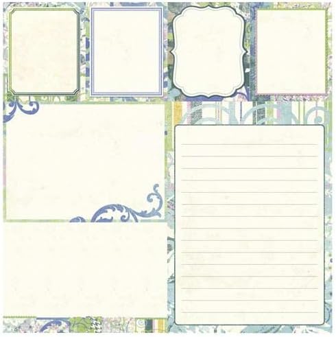 Karen Foster Design Sticky Notes Azure Blooms