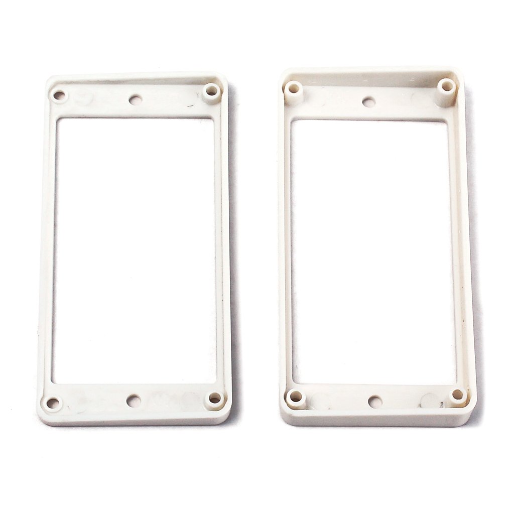 Amazon.co.jp: KESOTO 2個入れホワイト フラット ハムバッカー