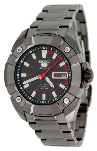 Image of Seiko Analog Black Dial Men's Watch - SNZG25