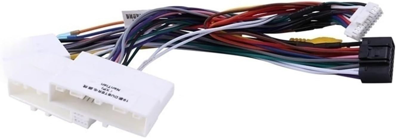 Car Android Stereo 16PIN Power Wiring Harness Cable Adapter With Box Compatible With Renault Dacia Duster/Arkana /XM3