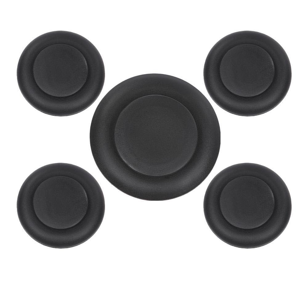 CHEDA 5th Wheel Hitch Puck Cover Plug Trim Ring Kit Compatible with Ford F250 F350 F450 F550 Super Duty Trucks 2011-2023 BC3Z-99000A25-A