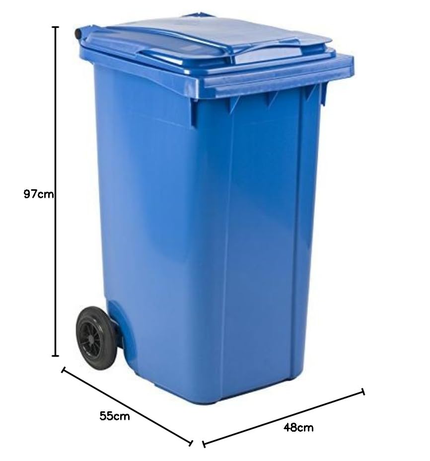Conteneur mini 240 L (Bleu)