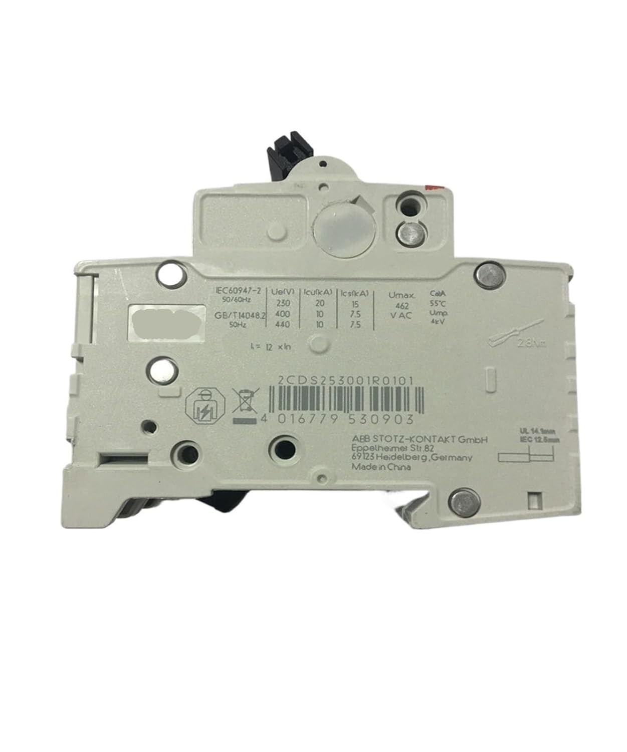 EA940DH-263｜125V/30A ３極双投ﾄｸﾞﾙｽｲｯﾁ(大電流用のページ - エアスイッチ S203-D16/D32/D40/D50/D63シリーズ 3Pマイクロブレーカ(S203-D1)