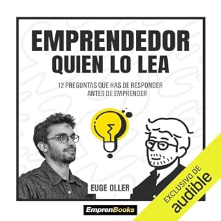 Diseño de la portada del título Emprendedor quien lo lea